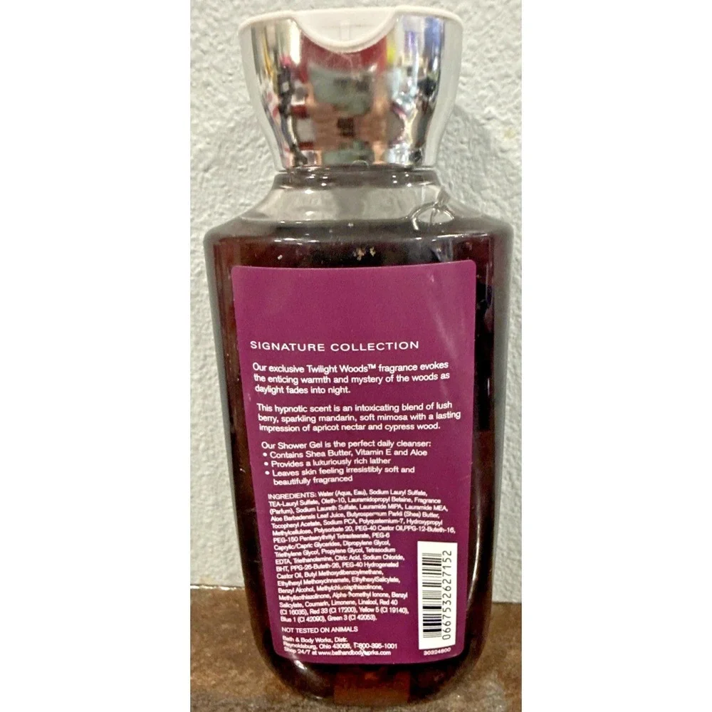 Bath & Body Works Twilight Woods Shower Gel Signature Collection 10oz NEW Sealed